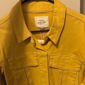 Jane Ashley Mustard Yellow Jacket